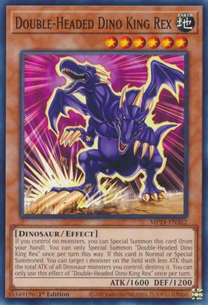Double-Headed Dino King Rex (MP24-EN362) - Common