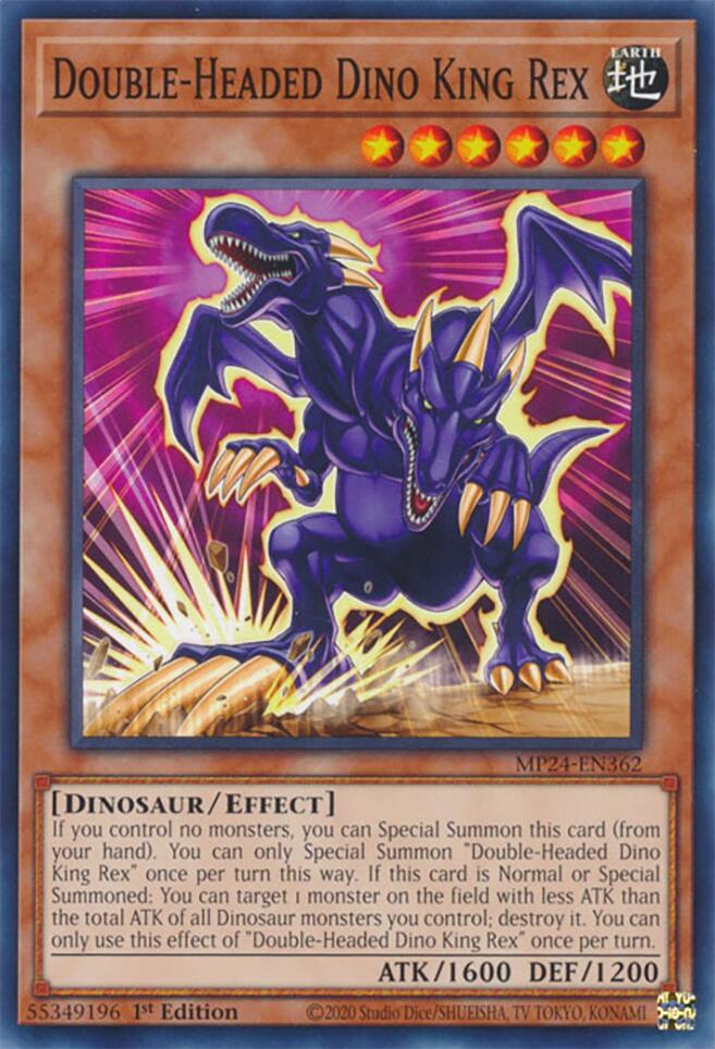Double-Headed Dino King Rex (MP24-EN362) - Common