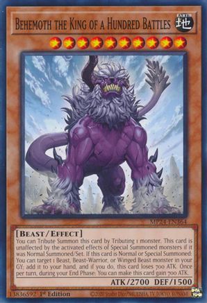 Behemoth the King of a Hundred Battles (MP24-EN364) - Common
