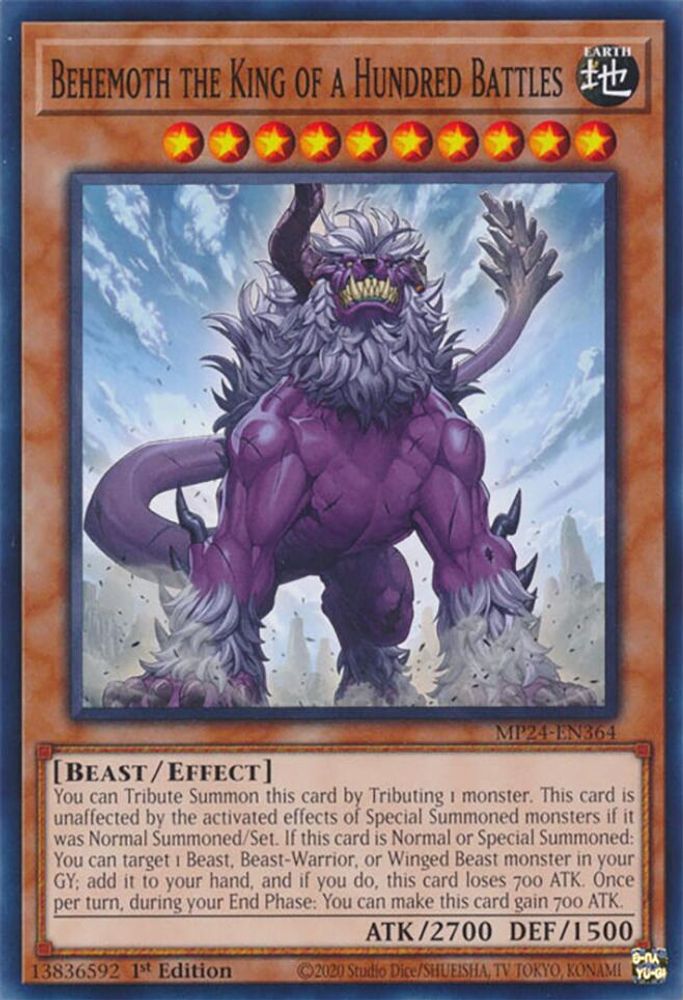 Behemoth the King of a Hundred Battles (MP24-EN364) - Common