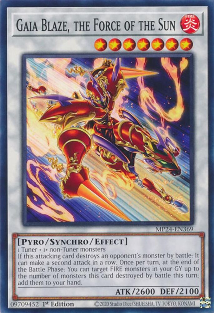 Gaia Blaze, the Force of the Sun (MP24-EN369) - Common