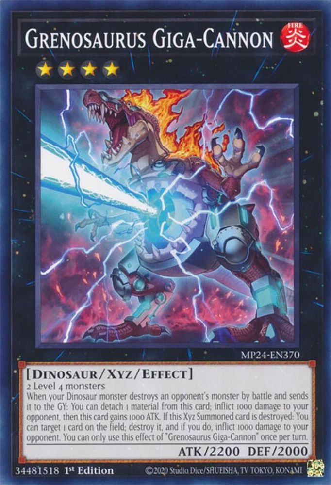 Grenosaurus Giga-Cannon (MP24-EN370) - Common