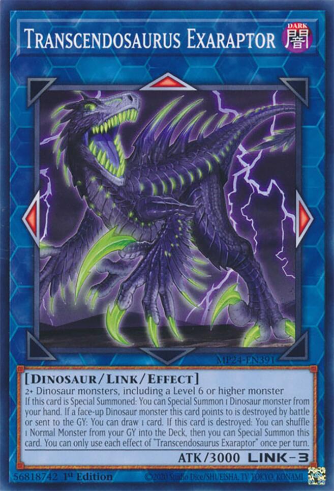 Transcendosaurus Exaraptor (MP24-EN391) - Common