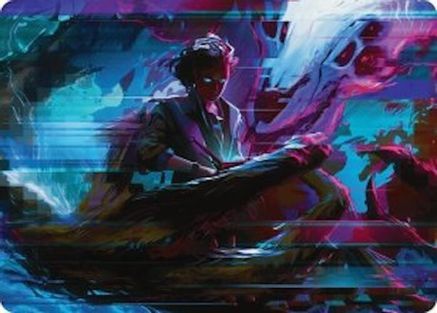 Demonic Counsel Art Card (32/54) (ASDSK-032) - Art Series: Duskmourn: House of Horror