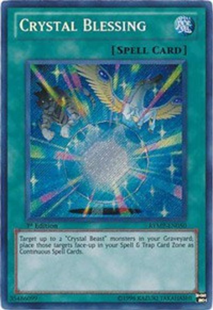 Crystal Blessing (RYMP-EN050) - Secret Rare