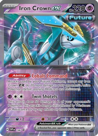 Iron Crown ex 146  - Holofoil - Promo