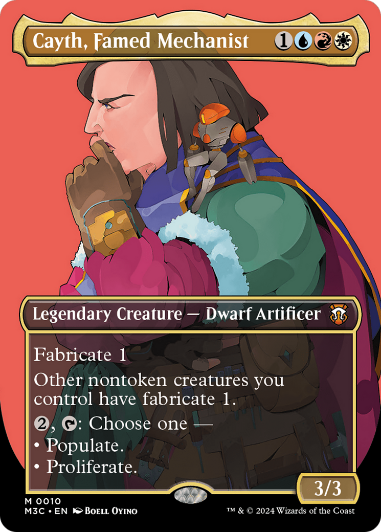 Cayth, célèbre mécanicien (sans frontières) [Modern Horizons 3 Commander] 