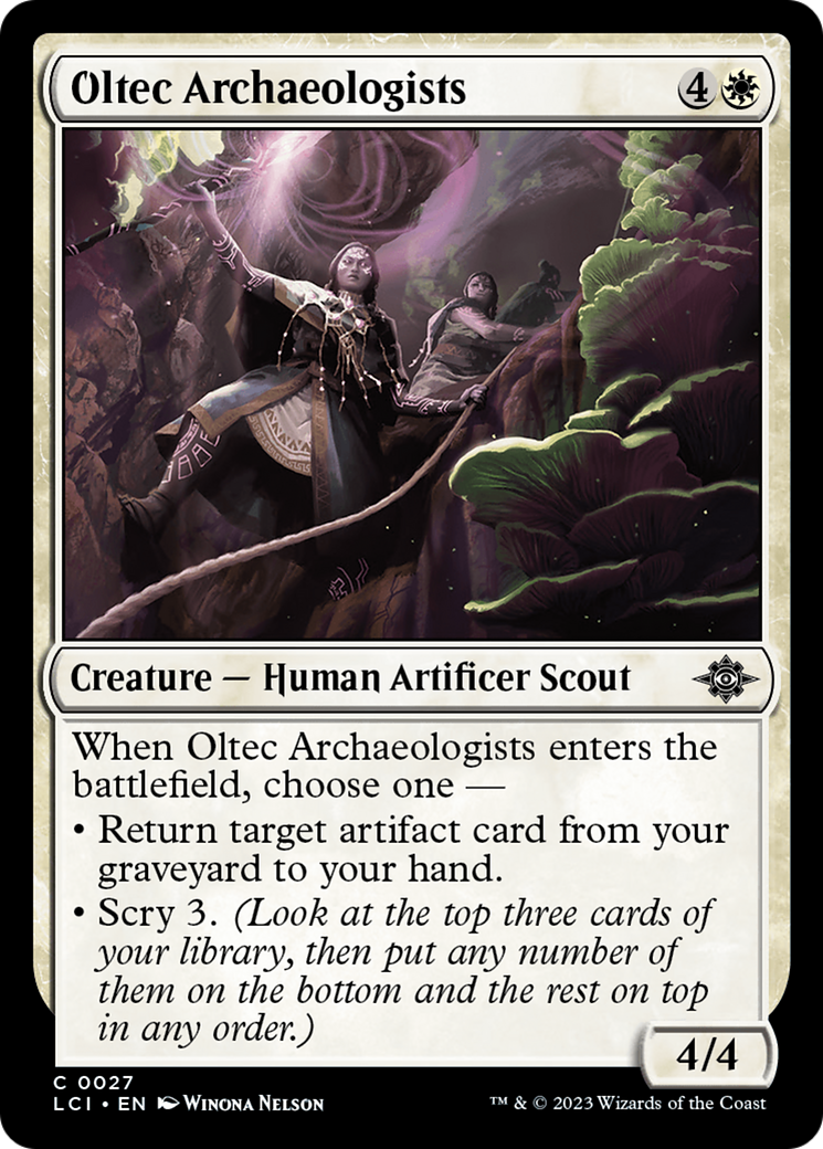Archéologues oltèques [Les cavernes perdues d'Ixalan] 