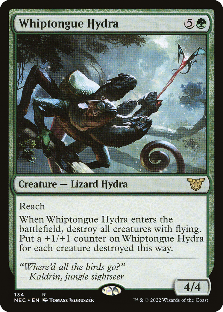 Hydra Whiptongue [Kamigawa : Commandant de la dynastie Neon] 