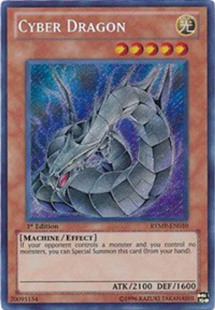 Cyber Dragon (RYMP-EN059) - Secret Rare