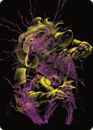 Nashi, Searcher in the Dark Art Card (43/54) (ASDSK-043) - Art Series: Duskmourn: House of Horror