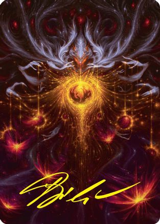 I Am Duskmourn Art Card (Gold-Stamped Signature) (ASDSK-050) - Art Series: Duskmourn: House of Horror