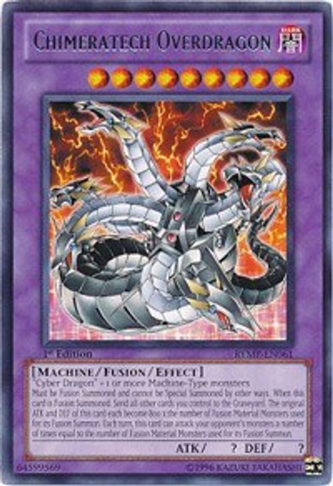 Chimeratech Overdragon [RYMP-EN061] Rare 