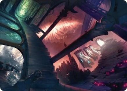 Terramorphic Expanse Art Card (ASDSK-027) - Art Series: Duskmourn: House of Horror