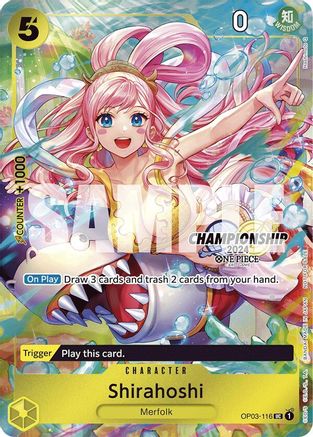 Shirahoshi (CS 2024 Celebration Pack) (OP03-116) - Uncommon