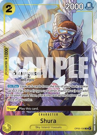 Shura (CS 2024 Celebration Pack) (OP05-106) - Rare