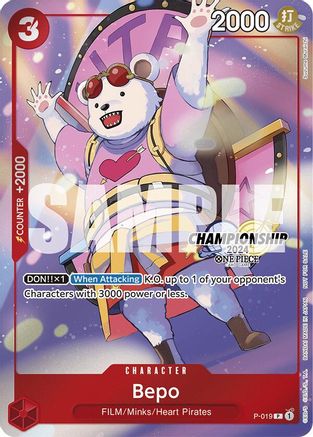 Bepo (CS 2024 Celebration Pack) (P-019) - Promo