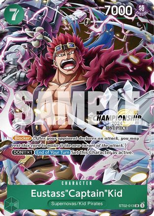 Eustass"Captain"Kid (CS 2024 Celebration Pack) (ST02-013) - Super Rare