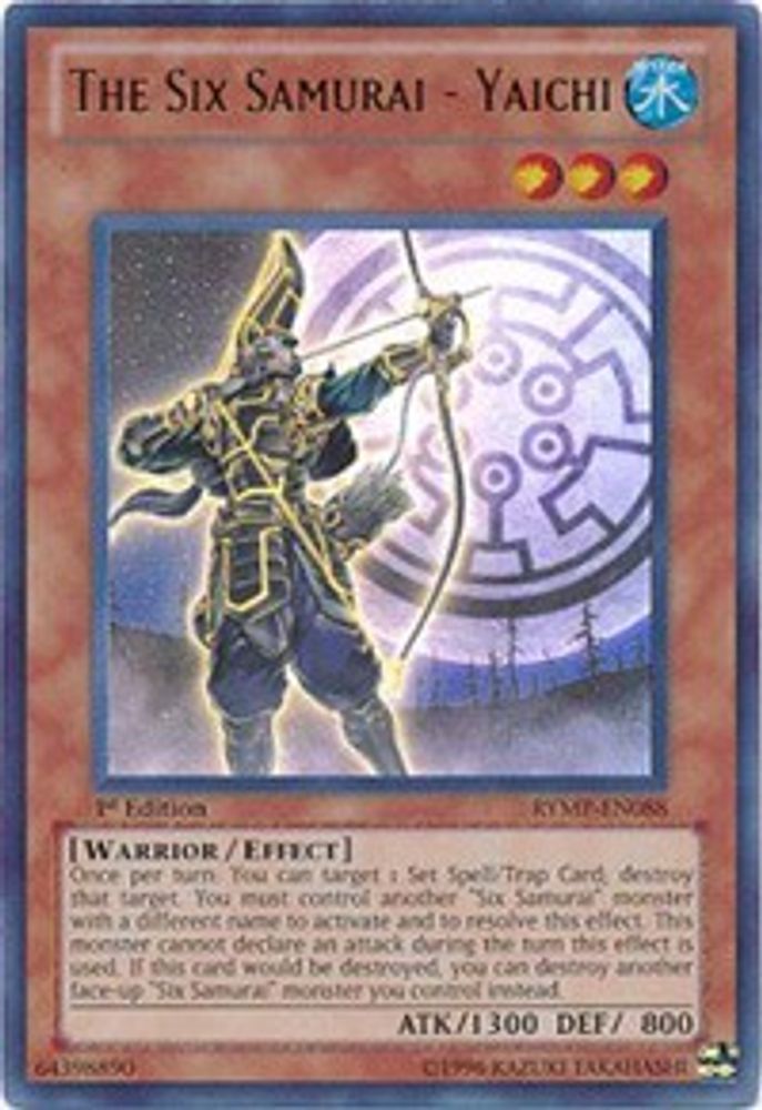 The Six Samurai - Yaichi (RYMP-EN088) - Ultra Rare