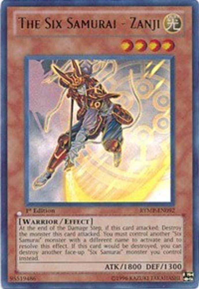 The Six Samurai - Zanji (RYMP-EN092) - Ultra Rare