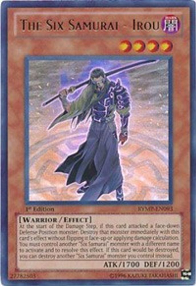 The Six Samurai - Irou (RYMP-EN093) - Ultra Rare
