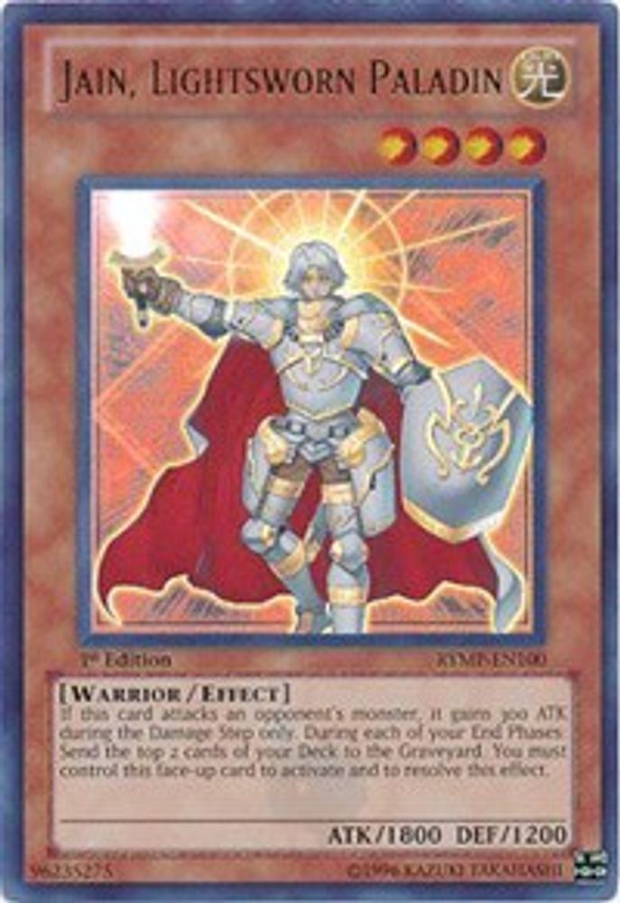 Jain, Lightsworn Paladin (RYMP-EN100) - Ultra Rare