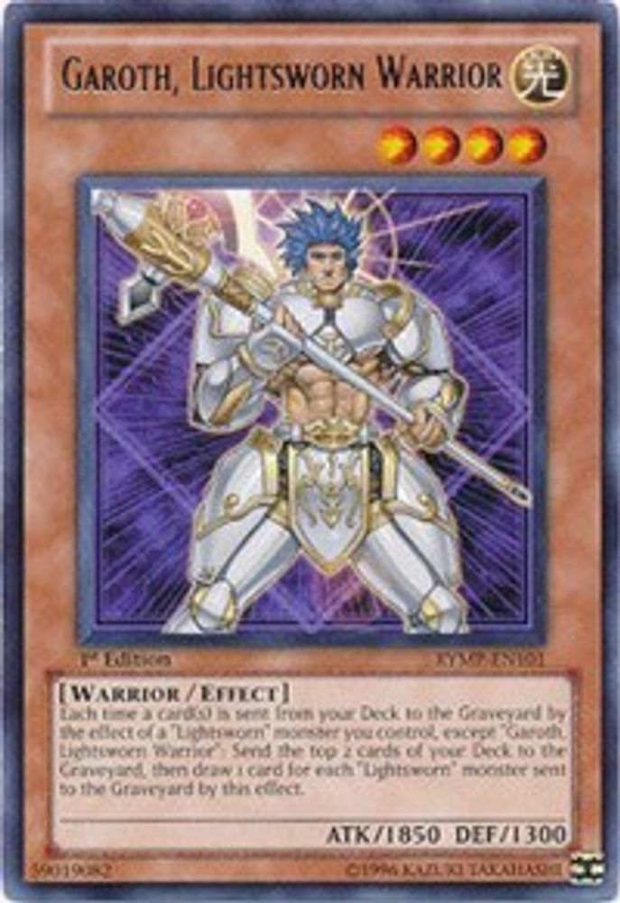 Garoth, guerrier seigneur lumière [RYMP-EN101] Rare 