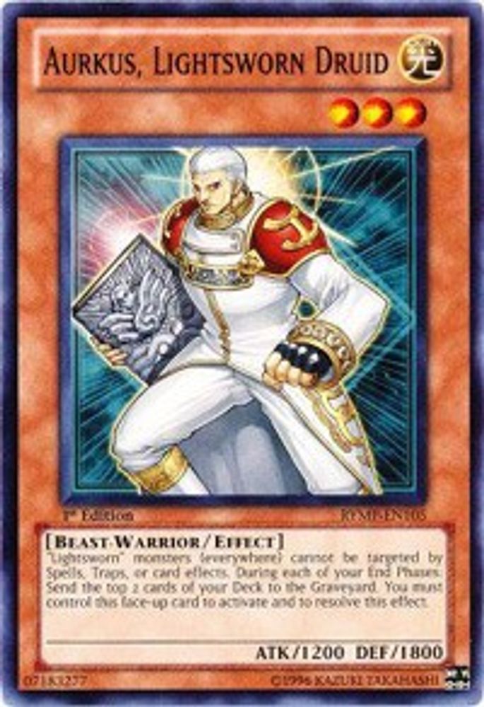 Aurkus, Lightsworn Druid (RYMP-EN105) - Common