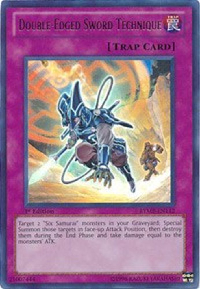 Double-Edged Sword Technique (RYMP-EN112) - Ultra Rare