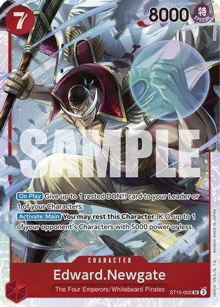 Edward.Newgate (ST15-002) (ST15-002) - Super Rare