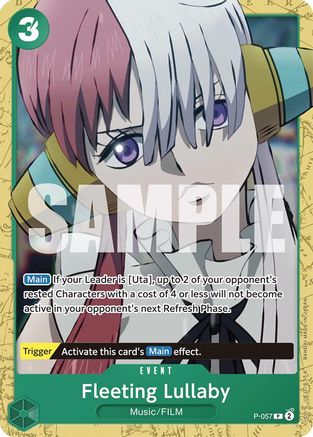 Fleeting Lullaby (P-057) - Promo