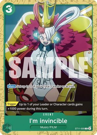 I'm invincible (ST11-005) - Common