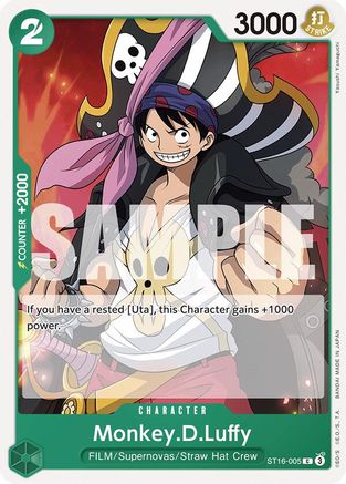 Monkey.D.Luffy (ST16-005) (ST16-005) - Common