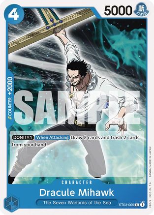 Dracule Mihawk (ST03-005) - Common