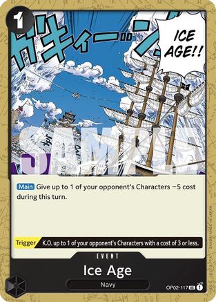 Ice Age (OP02-117) - Uncommon