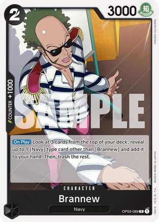 Brannew (OP03-089) - Rare