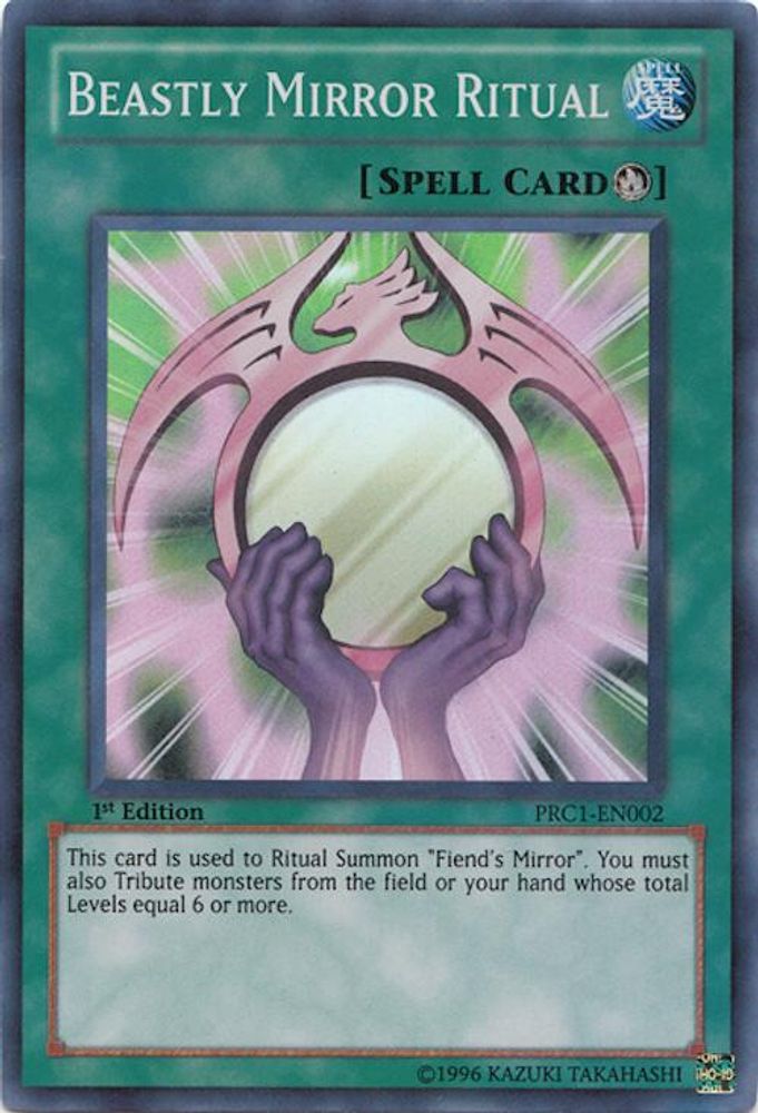 Beastly Mirror Ritual (PRC1-EN002) - Super Rare