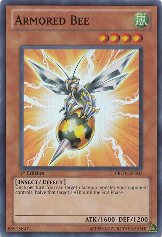 Armored Bee (PRC1-EN007) - Super Rare