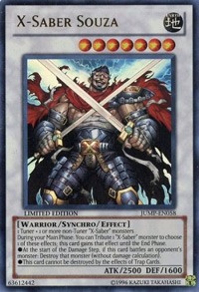 X-Saber Souza (JUMP-EN058) - Ultra Rare