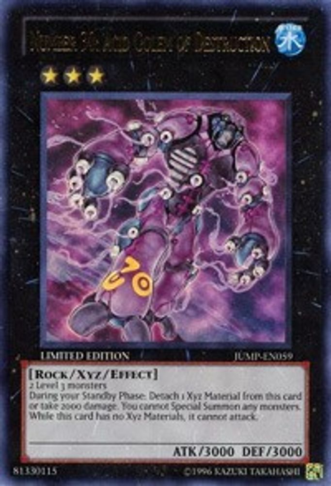 Number 30: Acid Golem of Destruction (JUMP-EN059) - Ultra Rare