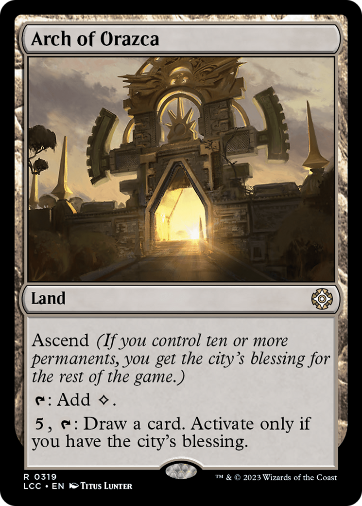 Arc d'Orazca [Les cavernes perdues du commandant d'Ixalan] 