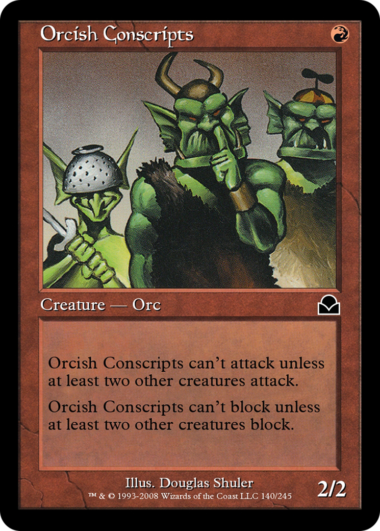 Orcish Conscripts (ME2-140) - Masters Edition II
