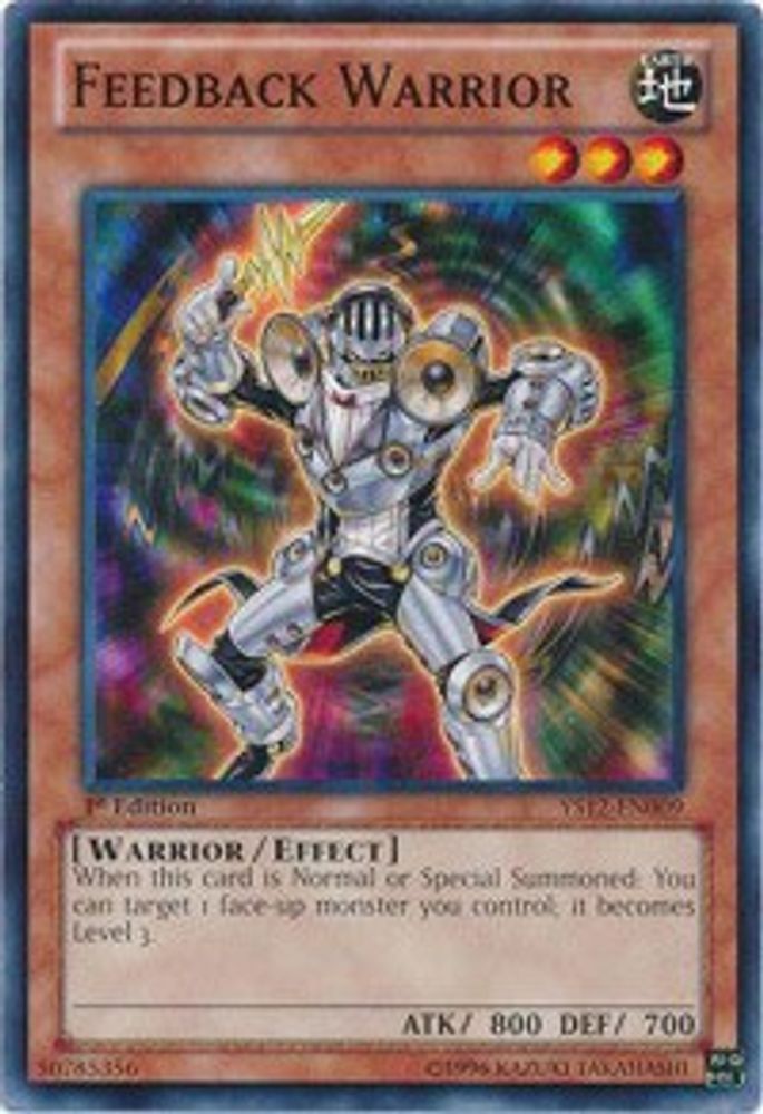 Feedback Warrior (YS12-EN009) - Common