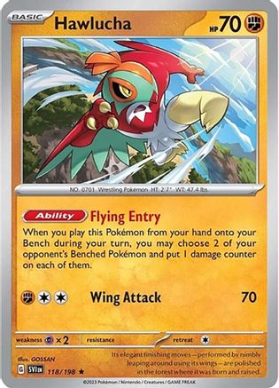 Hawlucha 118  - Rare