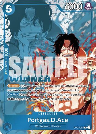 Portgas.D.Ace (Winner Pack 2024 Oct.-Dec.) (OP07-053) - Rare