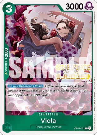 Viola (Judge Pack Vol. 4) (OP04-021) - Common