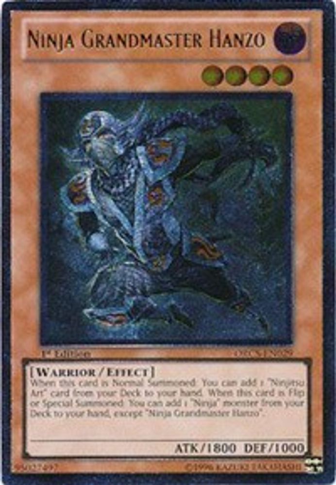 Ninja Grandmaster Hanzo (UTR) (ORCS-EN029) - Ultimate Rare