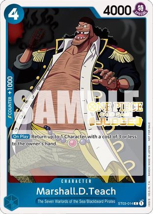 Marshall.D.Teach (Judge Pack Vol. 4) (ST03-014) - Common