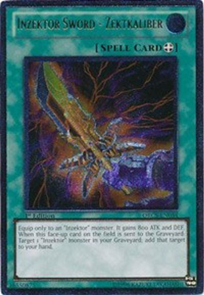 Inzektor Sword - Zektkaliber (UTR) (ORCS-EN054) - Ultimate Rare