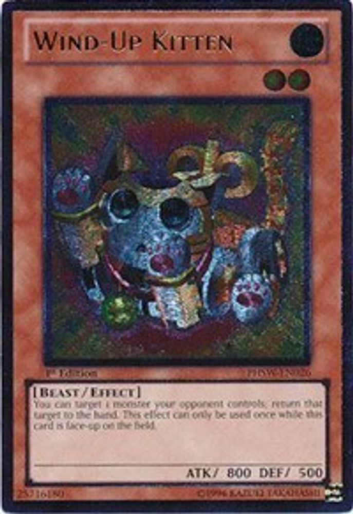 Wind-Up Kitten (UTR) (PHSW-EN026) - Ultimate Rare